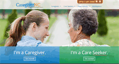 Desktop Screenshot of caregivernc.com