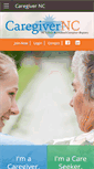 Mobile Screenshot of caregivernc.com